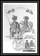 3428/ Carte Maximum (card) France N°1983 Tableau (Painting) Les Tuileries1662 Carousel Louis 14 Fdc 1978 Edition Steff - Horses