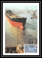 3278/ Carte Maximum (card) France N°1925 Extensions Portuaires De Dunkerque Le Nouveau Port Fdc 1977 Edition Cef - 1970-1979