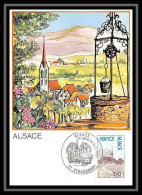 3269/ Carte Maximum (card) France N°1921 Région Alsace Fdc 1977 Edition Empire Strasbourg - 1970-1979