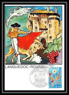 3262/ Carte Maximum (card) France N°1918 Région Languedoc-Roussillon Fdc 1977 Edition Empire - 1970-1979
