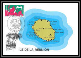 3251/ Carte Maximum (card) France N°1914 Région Ile De La Réunion Fdc 1977 Edition Cef - 1970-1979