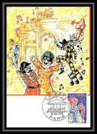 3195/ Carte Maximum (card) France N°1888 La Fête Clown Fdc 1976 Edition Empire - 1970-1979