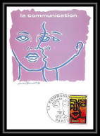 3184/ Carte Maximum (card) France N°1884 La Communication Fdc 1976 Edition Cef - 1970-1979