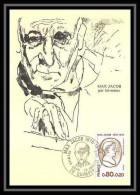 3175/ Carte Maximum (card) France N°1881 Max Jacob Poète Poet Writer Fdc 1976 Edition Cef - 1970-1979