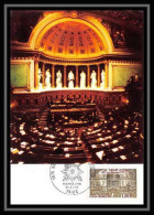 3082/ Carte Maximum (card) France N°1843 Senat De La République Edition Empire 1975 Fdc Premier Jour - 1970-1979