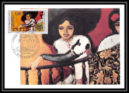3076/ Carte Maximum (card) France N°1841 Europa 1975 Femme à La Balustrade Van Dongen Edition Cef Strasbourg - 1970-1979