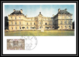 3081/ Carte Maximum (card) France N°1843 Senat De La République Edition Cef 1975 Fdc Premier Jour - Châteaux