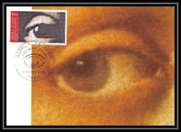 3038/ Carte Maximum (card) France N°1830 Arphila 75, Paris L'oeuil Eyes Edition Braun 1975 Cachet Fdc  - Philatelic Exhibitions
