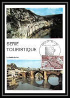 2980/ Carte Maximum (card) France N°1807 La Vallée Du Lot Edition Cef 1974  - 1970-1979