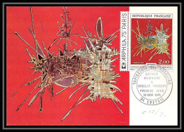 2988 Carte Maximum France N°1813 Tableau Painting Arphila 75 Tapisserie Gobelins Fouquet Mathieu Edition Bourgogne - 1970-1979
