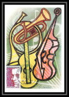 2919/ Carte Maximum (card) France N°1785 Francis Poulenc Combet Edtion Cef 1974 Fdc Compositeur Music - Musica