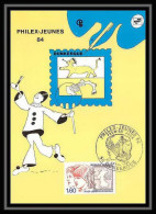 4055/ Carte Maximum (card) France N°2308 Philex-jeunes 1984. Edition Dunkerque Fdc 1984 - 1980-1989