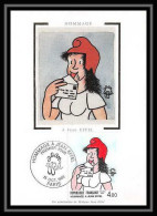 4043/ Carte Maximum (card) France N°2291 Tableau (Painting) Hommage à Jean Effel Edition Fdc 1983 - 1980-1989