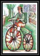 4042/ Carte Maximum (card) France N°2290 Vélocipède. Pierre Et Ernest Michaux Vélo Cycle Edition Cef 1983 Fdc - 1980-1989