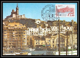 4030/ Carte Maximum (card) France N°2273 Congrès Fédération Des Sociétés Philatéliques Marseille Edition Farcigny 1983 - 1980-1989