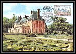3832/ Carte Maximum (card) France N°2135 Château (castle) De Sully à Rosny-sur-seine Fdc Edition Combier 1981  - 1980-1989