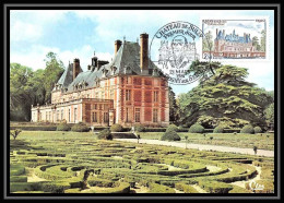 3832/ Carte Maximum (card) France N°2135 Château (castle) De Sully à Rosny-sur-seine Fdc Edition Combier 1981  - Castles