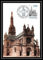3830/ Carte Maximum (card) France N°2134 Basilique De Sainte Anne D'Auray Eglise Church Fdc Edition Empire 1981  - 1980-1989