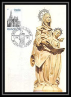 3829/ Carte Maximum (card) France N°2134 Basilique De Sainte Anne D'Auray Eglise Church Fdc Edition Cef 1981  - 1980-1989
