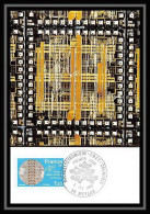 3814/ Carte Maximum (card) France N°2126 Microprocesseurs Fdc Edition Pierron 1981 - 1980-1989