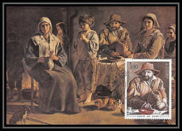 3761/ Carte Maximum (card) France N°2108 Tableau Painting La Famille De Paysans, De Louis Le Nain Fdc Edition Cef 1980 - Autres & Non Classés