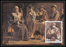 3761/ Carte Maximum (card) France N°2108 Tableau Painting La Famille De Paysans, De Louis Le Nain Fdc Edition Cef 1980 - 1980-1989