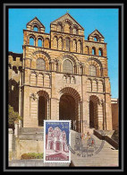 3703/ Carte Maximum (card) France N°2084 Cathédrale Du Puy Eglise Church Fdc Edition Combier 1980 - 1980-1989