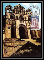 3705/ Carte Maximum (card) France N°2084 Cathédrale Du Puy Eglise Church Fdc Edition Cef 1980 - Iglesias Y Catedrales