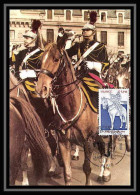 3661/ Carte Maximum (card) France N°2115 Garde Républicaine (cheval Horse) Fdc Edition Empire 1980 - 1980-1989