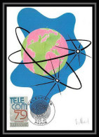 3632/ Carte Maximum (card) France N°2055 Télécommunications "TELECOM 79" Fdc Edition Empire 1979 - 1970-1979