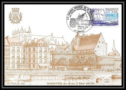 3609/ Carte Maximum (card) France N°2048 Congrès Des Sociétés Philatéliques Nantes Chateau Castle Fdc Edition 1979 - 1970-1979