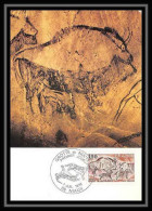 3594/ Carte Maximum (card) France N°2043 Grotte De Niaux Préhistoire Edition Farcigny Fdc 1979 Edition Cef - Vor- Und Frühgeschichte