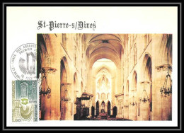 3588/ Carte Maximum (card) France N°2040 Abbayes Normandes (normandie) Eglise Church Fdc Edition Cef 1979 - 1970-1979