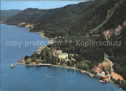 71871889 Sankt Andrae Ossiachersee Strandhotel Lido Fliegeraufnahme Villach - Andere & Zonder Classificatie