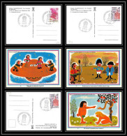 5668/ Lot De 4 Cartes Postales France 47èmes Championnats De France De Boules Pétanque 1973  - Commemorative Postmarks
