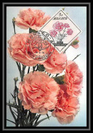 5502/ Carte Maximum (card) N°522 Rose Grace De Monaco Fleurs Flowers 16/5/1959 Edition Nixon Fdc RR - Rosen