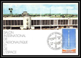 5457/ Carte Maximum France Poste Aérienne (PA) N°52 Salon De L'Aéronautique Et De L'Espace Fusée Ariane édition Cef 1979 - 1970-1979
