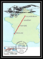5449/ Carte Maximum France Poste Aérienne (PA) N°51 Liaison Postale Aérienne Villacoublay Et Pauillac édition Cef 1978 - 1970-1979