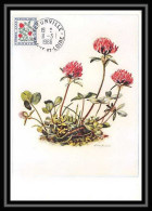 5424/ Carte Maximum (card) France Taxe N°101 Fleurs (plants - Flowers) Des Chanps: Trèfle Fdc Edition Verlag 1966 - Other & Unclassified