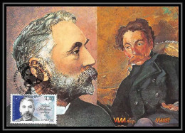 5030/ Carte Maximum (card) France N°3171 Poète Stéphane Mallarmé Poet Writer édition Cef Fdc 1998 - 1990-1999