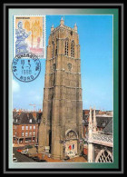 5017 Carte Maximum Card France N°3164 Fédération Des Sociétés Philatéliques Dunkerque édition Arthaud Fdc 1998 Beffroi - 1990-1999