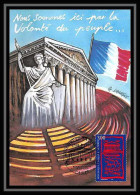 4971/ Carte Maximum (card) France N°3132 Assemblèe Nationale édition Cef Fdc 1998 Paris - 1990-1999