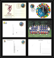 5086/ Carte Maximum (card) Lot De 5 Documents Différents France 98 Coupe Du Monde De Football Soccer 1998 - 1998 – Frankrijk