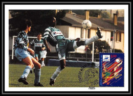 4911/ Carte Maximum (card) France N°3077 France 98 Coupe Du Monde De Football Soccer Paris édition Castelet Fdc 1997 - 1990-1999
