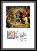 4847/ Carte Maximum (card) France N°3024 Le Bâptème De Clovis (roi King) édition Cef Fdc 1996 Reims - Sonstige & Ohne Zuordnung