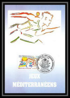 4712/ Carte Maximum (card) France N°2795 Jeux Méditerranéens 93. Agde Languedoc Rousillon édition Cef Fdc 1993 - 1990-1999