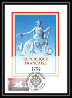 4682/ Carte Maximum (card) France N°2771 Bicentenaire De La Révolution 1792 An I De La République édition Cef Fdc 1992 - 1990-1999