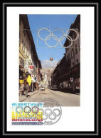 4668/ Carte Maximum (card) France N°2760 Jeux Olympiques (olympic Games) Barcelone 1992 édition Empire Fdc 1992 - 1990-1999