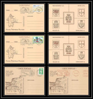 4795/ Carte France Lot De 4 Documents Différents Club De Nyons Drome 1994/1997 Atm - Commemorative Postmarks