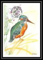 4626b/ Carte Maximum (card) France N°2724 Animaux De France 1991 Martin Pecheur Birds Kingfisher - Altri & Non Classificati